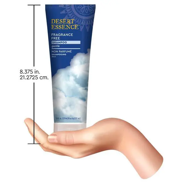 Alt view image 4 of 7 - Fragrance Free Shampoo with Jojoba and Green Tea, 8 fl oz | Gently cleanses and replenishes moisture for soft, shiny and more manageable hair