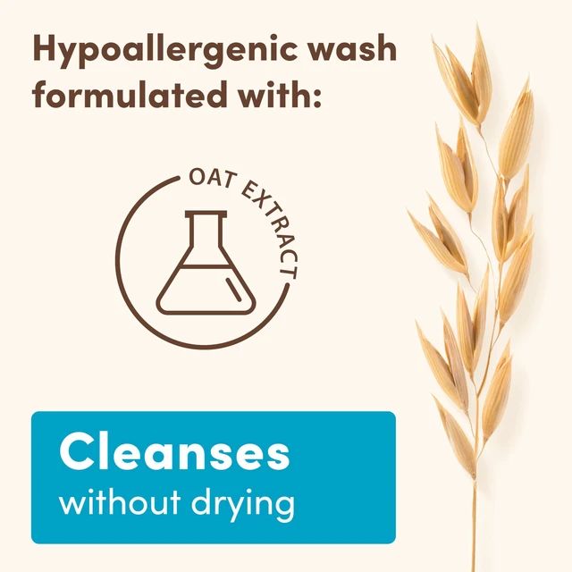 Alt view image 4 of 6 - Daily Moisture Body Wash & Shampoo, Lightly Scented, 8 fl oz | 2-in-1 Baby Bath Wash & Hair Shampoo, Tear-Free, No Added Parabens, Suitable for Sensitive Skin