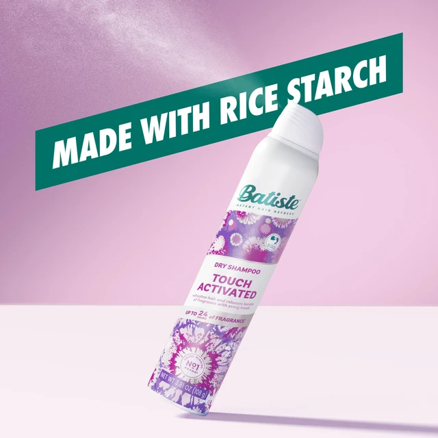 Alt view image 7 of 7 - Touch Activated Dry Shampoo with Scent-Releasing Tech, 3.81 Oz | Up to 24 Hours of Freshness, Long Lasting Scent, Absorbs Oil in Hair Between Washes, Waterless Shampoo