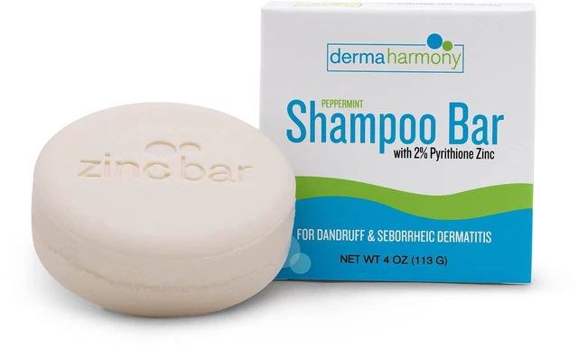 Alt view image 2 of 7 - 2% Pyrithione Zinc Shampoo Bar for dandruff and seborrheic dermatitis - Peppermint (4 Oz)