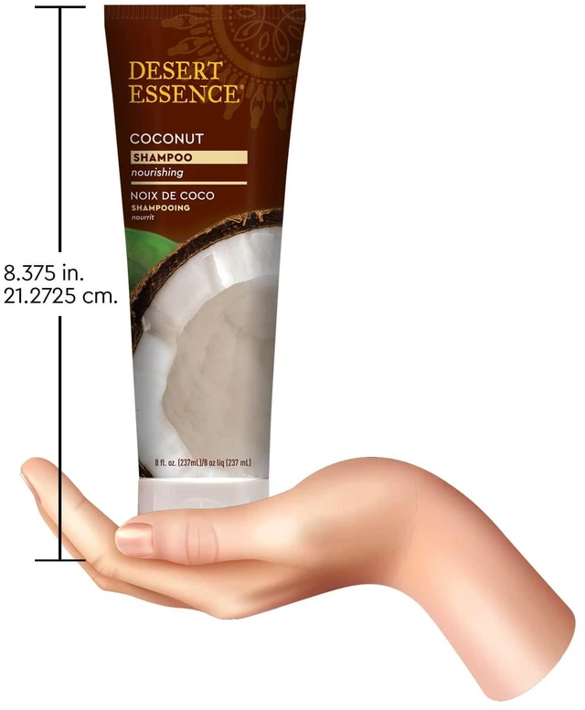 Alt view image 6 of 6 - Coconut Shampoo for Dry Hair with Shea Butter, 8 fl oz | Deeply moisturizes, smooths frizz and restores softness, shine and manageability