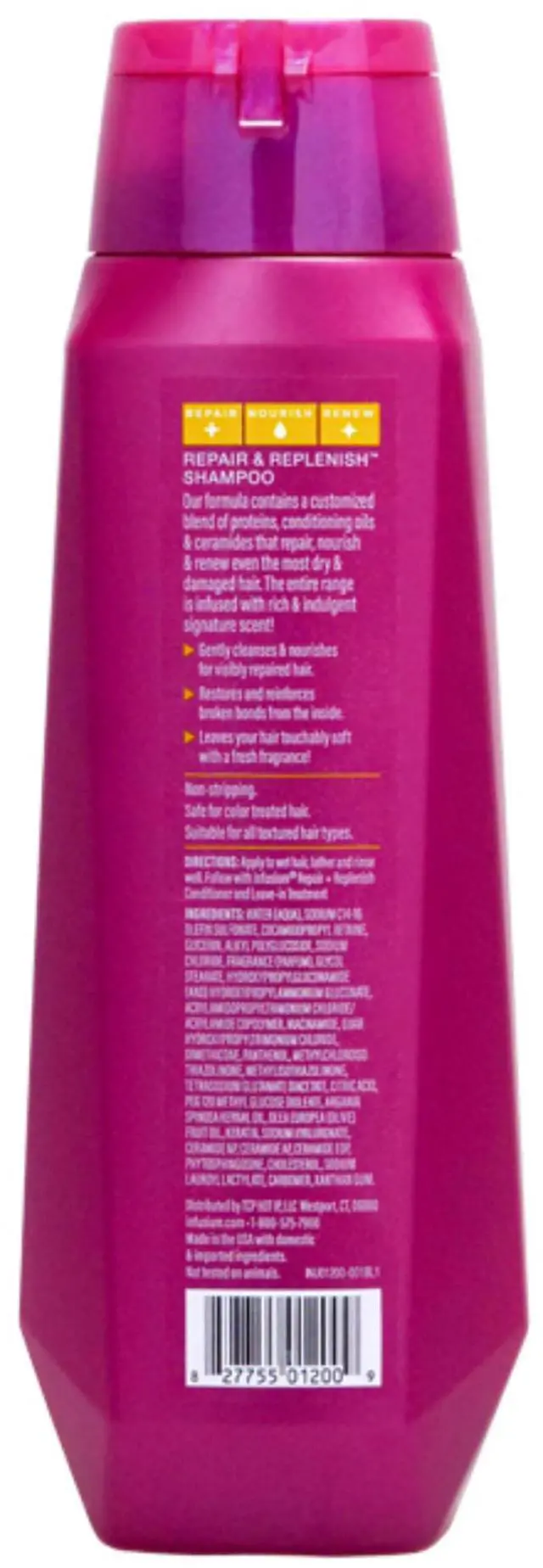 Alt view image 2 of 2 - Repair and Replenish Nourishing Shampoo - Hydrating and Clarifying Shampoo for Build Up - Ceramides, Keratin, and Argan Oil - 13.5 oz