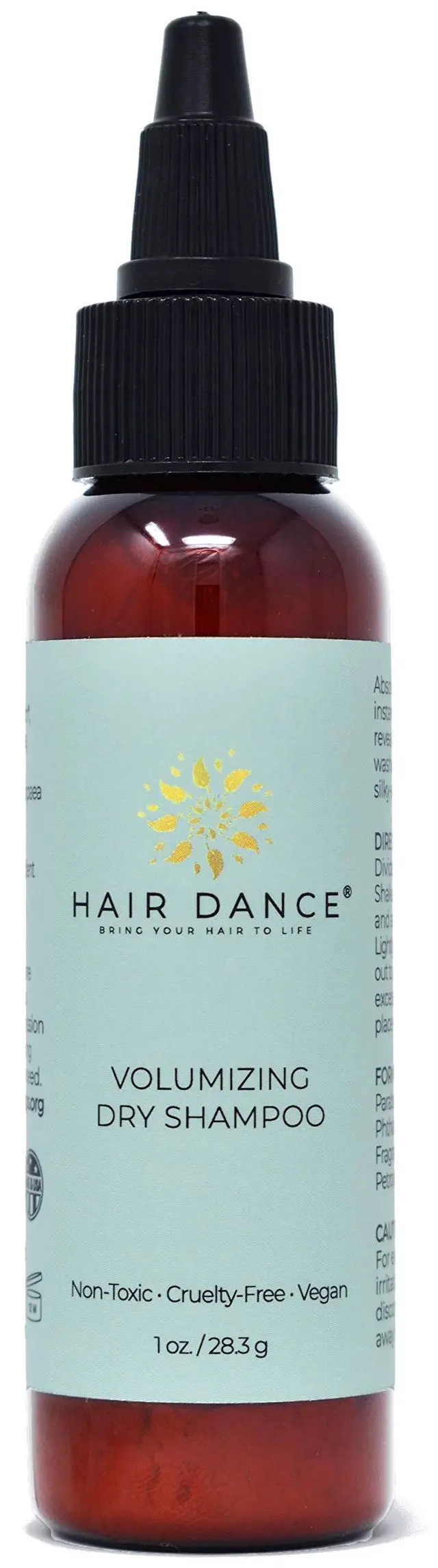 Main image of Dry Shampoo Volume Powder | Natural & Organic Ingredients | Non-Aerosol | Made in USA | Talc & Corn Free | For Blonde and Dark Hair | Lavender Oil Scented | 1 Ounce