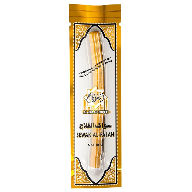 Alt view image 2 of 7 - Natural Miswak Toothbrush - 2 Sticks and 1 Holder - Vacuum Sealed Natural Flavor Traditional Toothbrush Stick - for Healthy Gums & Teeth