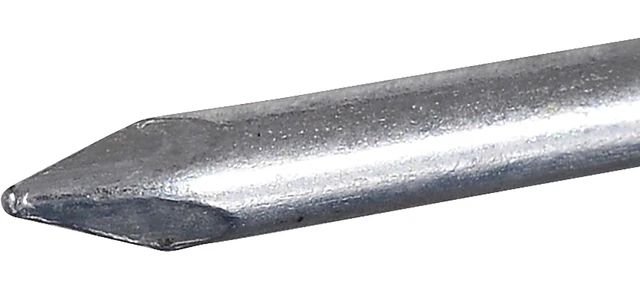 Alt view image 2 of 2 - Anchor Wire Electro-Galvanized Roofing Nails for Framing 1" x #11, 100 Pack | Broad flat head resists pull-through, for asphalt shingles, felt, underlayment on wood decking, zinc-coated, exterior