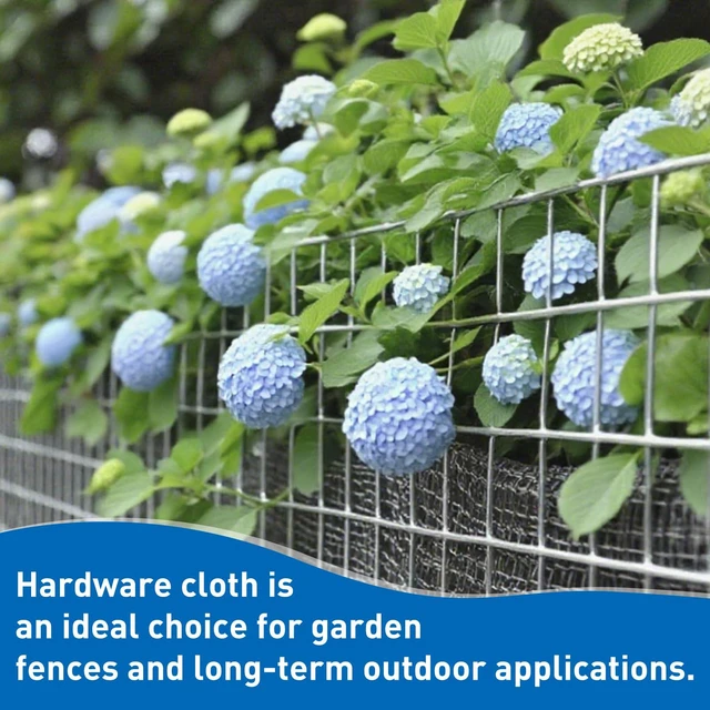 Alt view image 7 of 7 - Cloth,Chicken Wire Fence,1/2 inch 15.7in x 6ft Galvanized Welded Cage Wire for Bird Wire Gopher Wire Rabbit Wire Snake Fence Poultry Netting Cage Screen