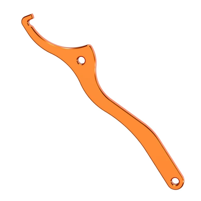 Alt view image 7 of 7 - Shock Absorber Wrench WP Shock Motorcycle Orange | Compatible with KTM 2016-2022 125-450 SX SX-F XC XC-F,2017-2022 125-500 ALL ENDURO models