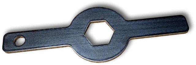 Main image of TB123B Compatible (1-5/16" GE Washer Only) HD Tub Nut Spanner Wrench/Tool (Fits Washer Nuts WH02X10363 / AP5793681)
