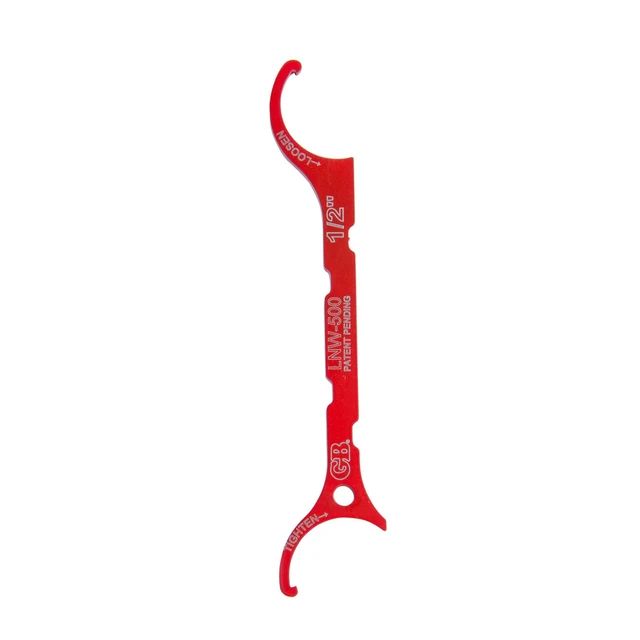 Alt view image 6 of 6 - LNW locknut wrench, Assorted | For 1/2 in, 3/4 in, and 1 in UL Locknuts, Thin Steel Construction