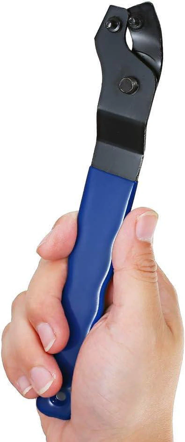 Alt view image 6 of 6 - Adjustable Universal Pin Wrench, Carbon Steel, 195x25x3mm, 7.64x1.6x0.12in