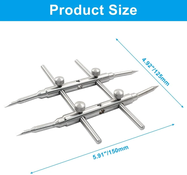 Alt view image 3 of 5 - Camera Lens Curve Spanner Wrench Tool | Repair Tool Kit, For Lens Retaining Ring, Tighten and Loosen, For Repairing/Cleaning Cameras