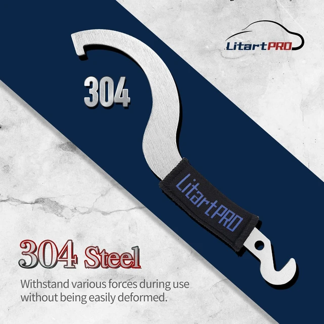 Alt view image 2 of 7 - Spanner Wrench for Polaris RZR ATV | Replaces OEM 2877408. 304 steel drive clutch spanner with neoprene hand guard. Fits Polaris Sportsman, General & Scrambler.