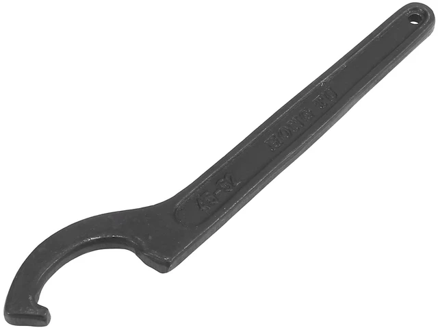 Main image of 45-52mm Universal Black Motorcycle Rear Shock Absorber Spanner Hook Adjustment Round Nut Wrench Repair Tool