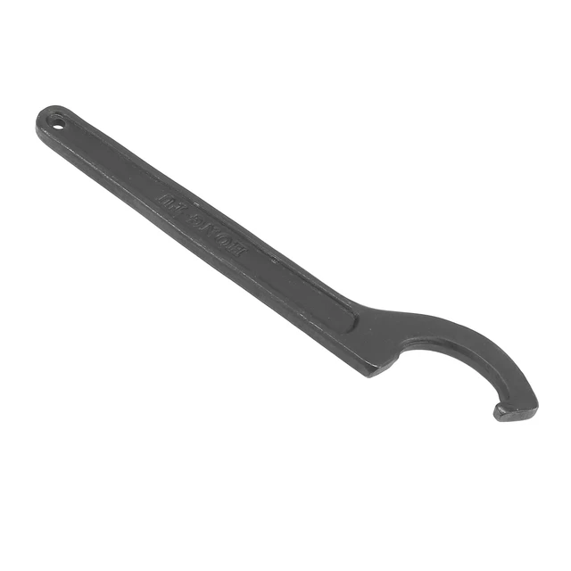Alt view image 4 of 7 - 45-52mm Universal Black Motorcycle Rear Shock Absorber Spanner Hook Adjustment Round Nut Wrench Repair Tool