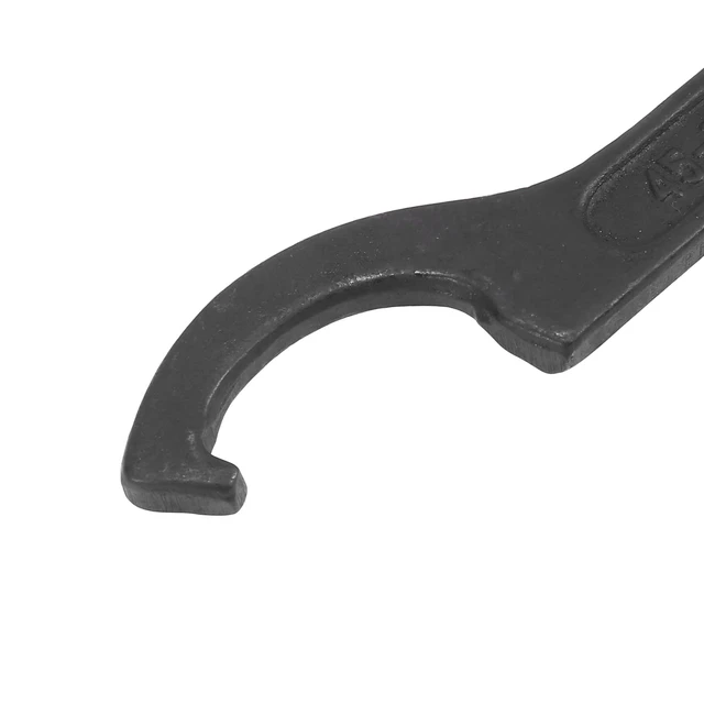 Alt view image 6 of 7 - 45-52mm Universal Black Motorcycle Rear Shock Absorber Spanner Hook Adjustment Round Nut Wrench Repair Tool