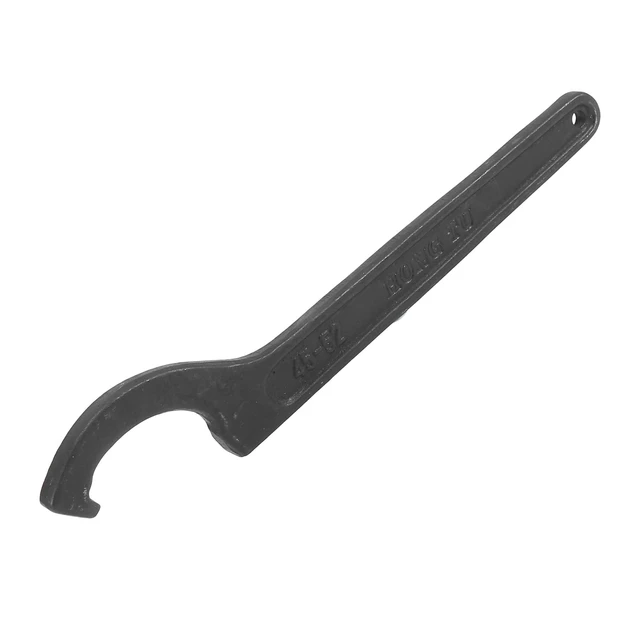 Alt view image 5 of 7 - 45-52mm Universal Black Motorcycle Rear Shock Absorber Spanner Hook Adjustment Round Nut Wrench Repair Tool