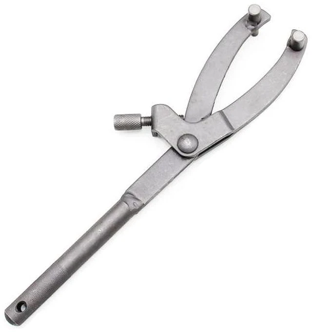 Main image of Adjustable Spanner Wrench Magneto Fly Wheel Clutch Hub Tool, Fan Clutch Removal Tool for Scooter Motorcycle Accessories