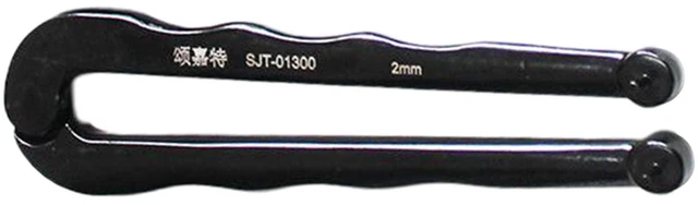 Alt view image 2 of 7 - Steel Adjustable Face Spanner Wrench Pin Plier Round Nut, 2mm