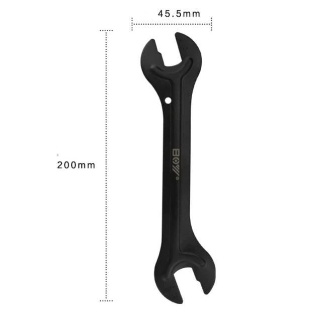 Alt view image 2 of 4 - Bicycle Cone Wrench Set Spanner Bike Wheel Hub Axle Nut Install Remover Cycling Wrench (2PCS Spnner13-16mm)