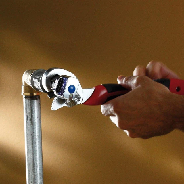 Alt view image 2 of 4 - Adjustable Wrench,Adjustable Spanner, Universal Wrench,Quick Multi-function,New Snap'N Grip 9-32mm 2 packs