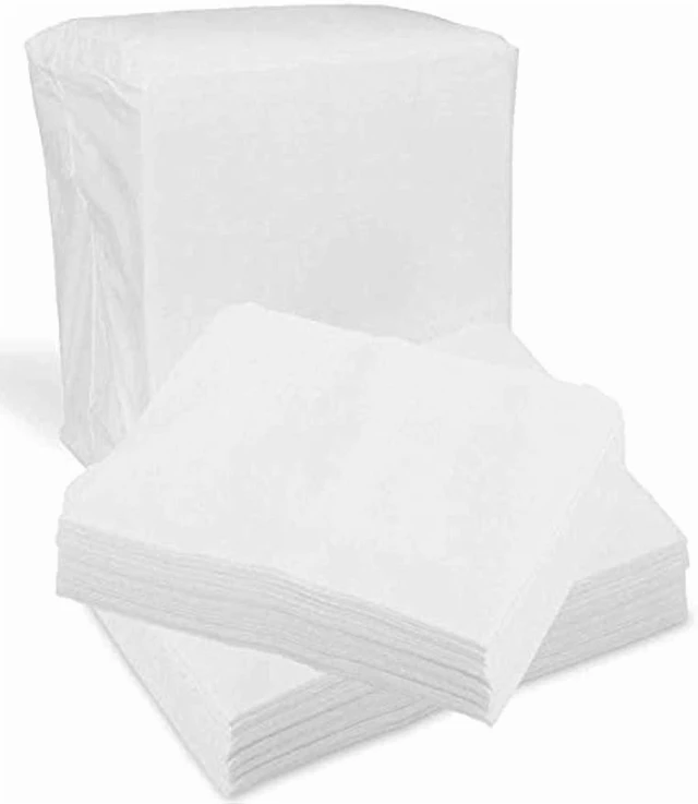 Main image of Disposable Dry Wipes, 50 Pack Ultra Soft Non-Moistened CNF Cleansing Cloths for Adults, Incontinence, Baby Care, Face Makeup Removal 9.5" x 13.5" - Hospital Grade, Durable