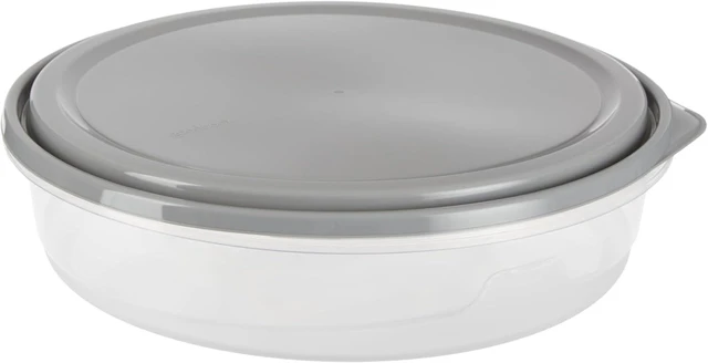 Alt view image 2 of 7 - CozyNest EveryWare Extra Large 12 inch Round Container 2 pack, BPA Free