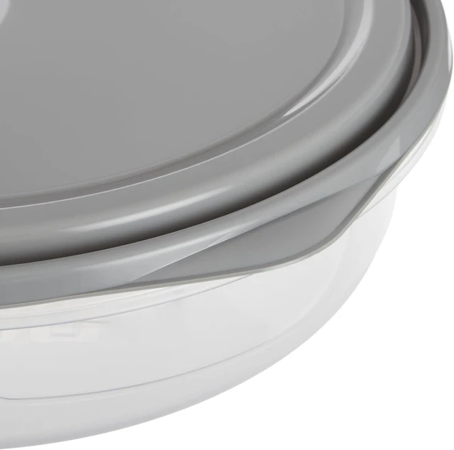 Alt view image 3 of 7 - CozyNest EveryWare Extra Large 12 inch Round Container 2 pack, BPA Free