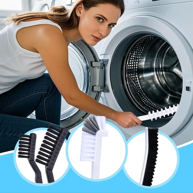 Alt view image 5 of 7 - CozyNestFinds Washing Machine Cleaning Brush Set, Front Load Washer Machine Cleaner Accessories with 1PCS Drum Slot Cleaner Brushes and 5PCS Crevice Cleaning Brush for Washer Rubber Seal