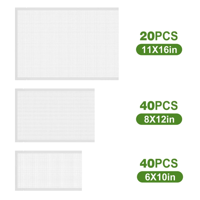 Alt view image 3 of 7 - Vacuum Sealer Bags for Food Storage, 100pcs Precut Pint, Quart & Gallon | 3Mil Embossed BPA-Free Puncture-Resistant Bags, Universal Fit for Sous Vide, Meal Prep, Freezer Storage & Food Preservation