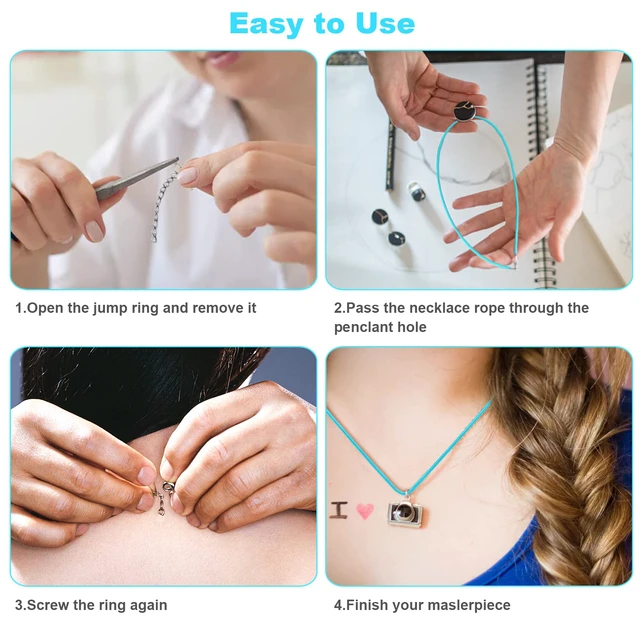 Alt view image 5 of 7 - 100Pcs Leather Necklace Cord with Clasps, Rope Necklace String, 25Color Necklace Cords for Pendants, 19.7" Premium Necklace Chains for Jewelry Making Supplies, 1.5mm Waxed Necklace Bracelet Cord