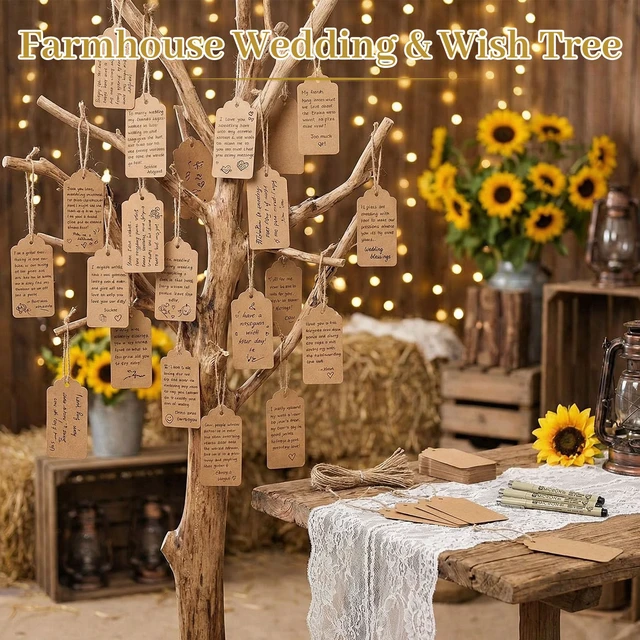 Alt view image 3 of 7 - Large Kraft Gift Tags with String, 100 Pack 2 X 4 inch | Scalloped Edge, Natural Jute String, Pre-Punched Design, Retail Tags and DIY Bookmarks