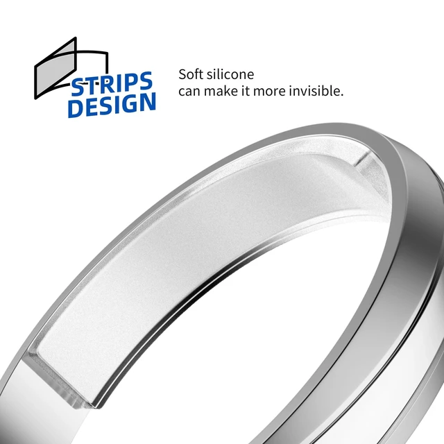 Alt view image 3 of 6 - Invisible Ring Size Adjuster for Loose Rings,6 Sheets-234 Pcs Transparent Ring Size Reducer Tightener,Fitter for Wide Rings,Multiple sizers for Man and Woman