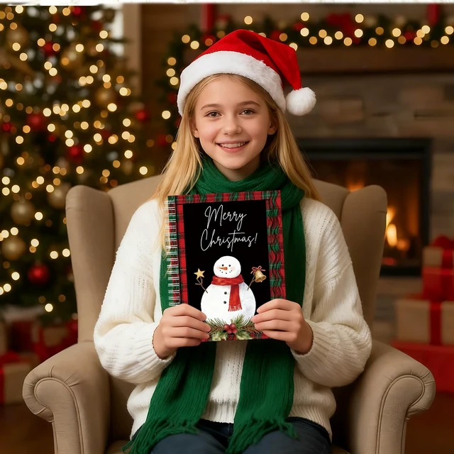 Alt view image 7 of 7 - Christmas Gift Card Book - Surprises on Every Page, DIY Spiral-Bound Merry Christmas College Survival Kit, Greeting Card Book for Students & Graduation Gifts (S23)