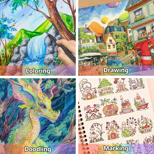 Alt view image 6 of 6 - Stocking Stuffers, Art Supplies, 12 Rainbow Colored Pencils | Teen Girl Gifts Trendy Stuff, Stocking Stuffers for Kids, Arts and Crafts for Kids Ages 8-12, Gifts for 5-12 Year Old Girl