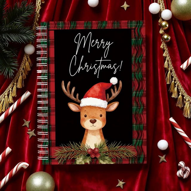 Alt view image 7 of 7 - Christmas Gift Card Book - Surprises on Every Page, DIY Spiral-Bound Merry Christmas College Survival Kit, Greeting Card Book for Students & Graduation Gifts (S27)