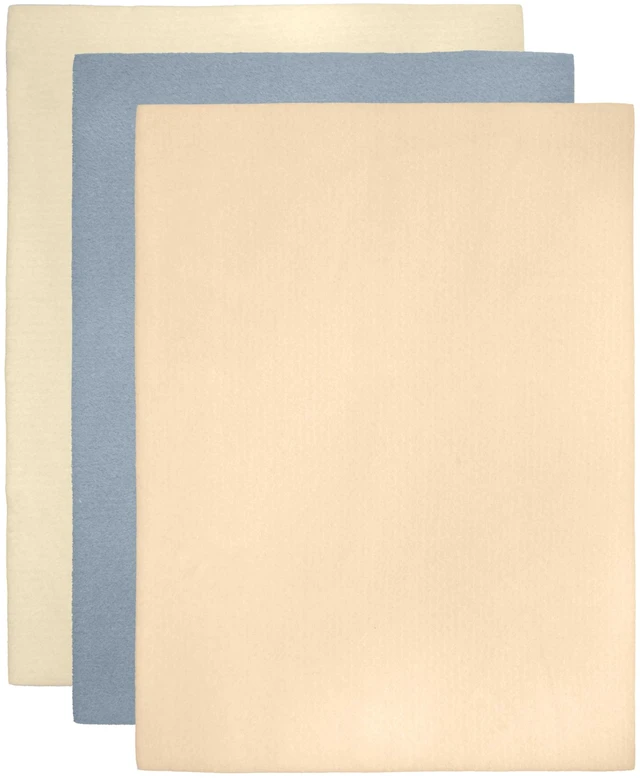 Main image of Beading Mats Set | Double-Sided Stringing Work Mats, 3-Pack, 11" x 14", Washable, Wrinkle-Free, Soft-Touch Flocked Surface