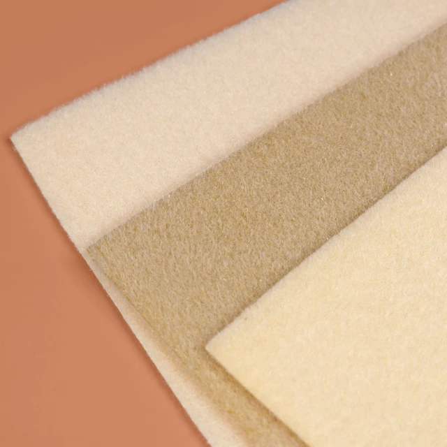 Alt view image 5 of 7 - Beading Mats Set | Double-Sided Stringing Work Mats, 3-Pack, 11" x 14", Washable, Wrinkle-Free, Soft-Touch Flocked Surface