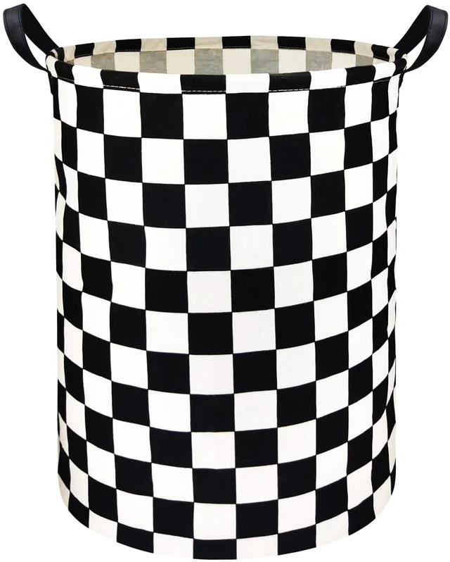 Main image of Boys Laundry Basket hamper Kids Hamper Car Toy Organizer Bins for Room Decor,Gift Basket for Bedroom(Racing Flag)