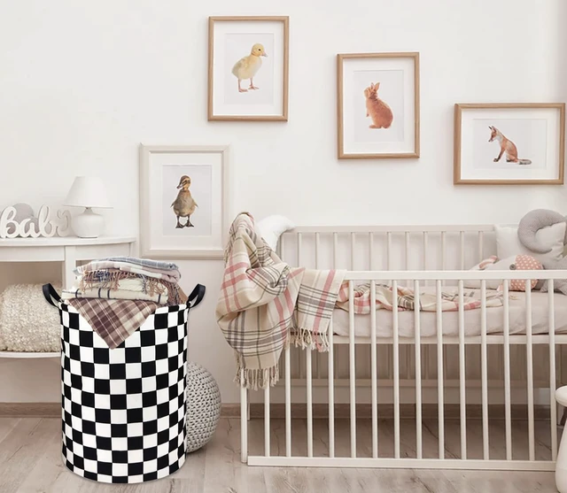 Alt view image 6 of 7 - Boys Laundry Basket hamper Kids Hamper Car Toy Organizer Bins for Room Decor,Gift Basket for Bedroom(Racing Flag)