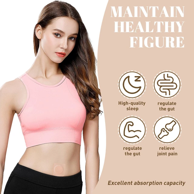 Alt view image 3 of 7 - 48PCS Castor Oil Patches, Castor Oil Pack Wrap, Belly Button Patch | Organic Cotton, Breathable & Self-Adhesive Pads, Anti Leakage, No Wash, Portable, Without Castor Oil, Beige