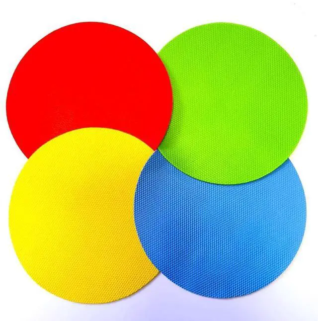 Main image of 4pcs Rubber Jar Opener Bottle Gripper for Weak Hands, Seniors | Non Slip Pad Multi-function Silicone Can Opener for Kitchen, Can Lids, Jars, Coasters, Heat-Resistant, Easy Clean, Durable