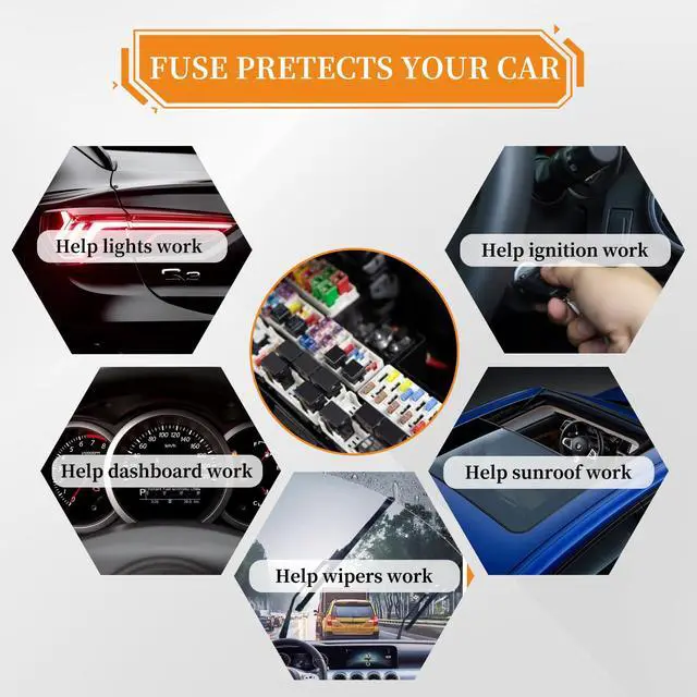 Alt view image 5 of 7 - 120 Pieces Mini Fuse Kit, Car Fuse Assortment Kit, Mini Blade Fuses Automotive for Car, RV, Truck, Marine, Motorcycle, Auto Accessories(2A/3A/5A/7.5A/10A/15A/20A/25A/30A/35A)