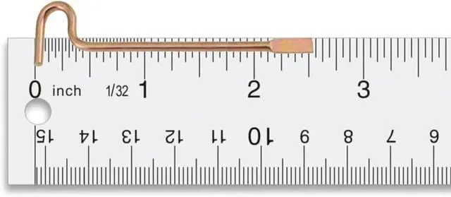 Alt view image 5 of 6 - Bedroom/Bathroom Door Steel Emergency Release Tool Compatible with Kwikset Interior Levers and Knobs (6), Gold Color