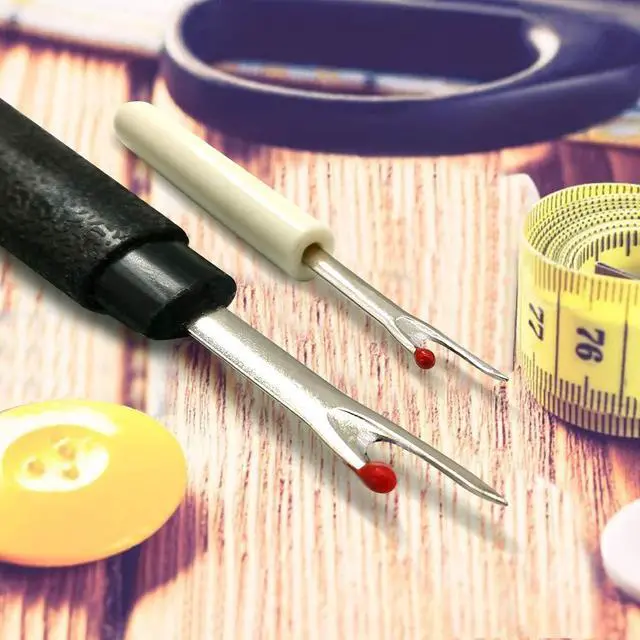 Alt view image 2 of 6 - 2PCS Seam Rippers, Sharp Sewing Seam Thread Remover Stitch Unpicker with Ergonomic Handles for Needle Work Patterns and Sewing Clothes