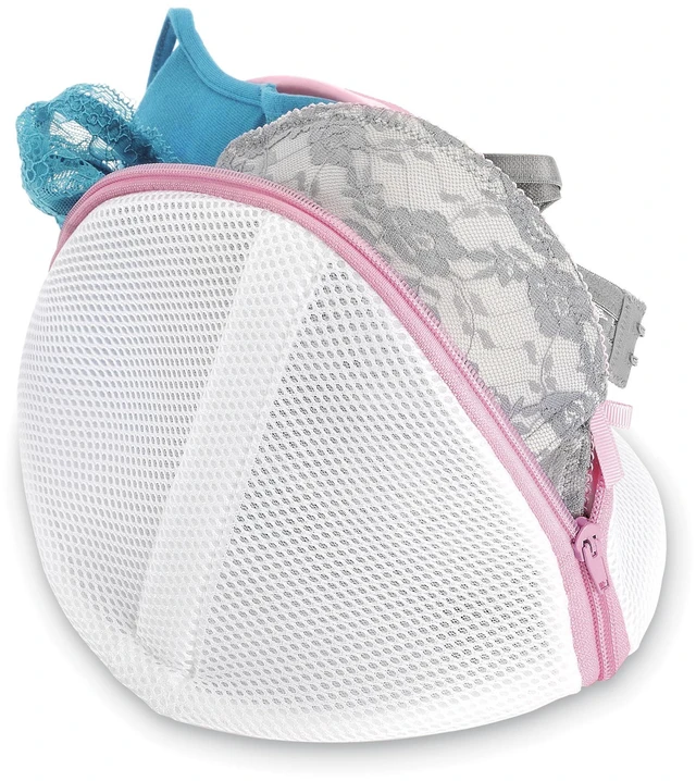 Main image of Mesh Bra Wash Bag White