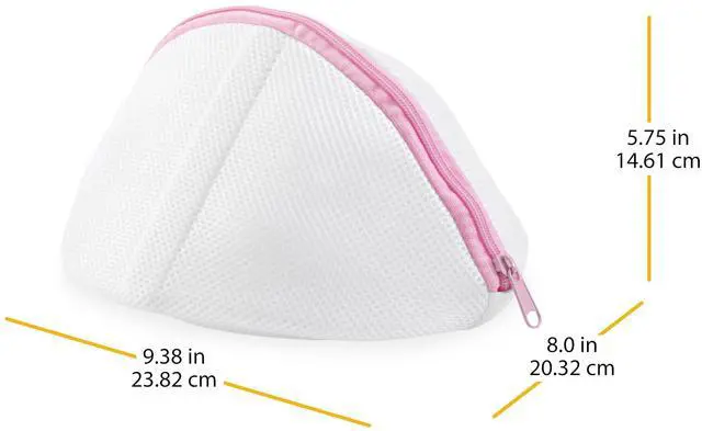 Alt view image 3 of 4 - Mesh Bra Wash Bag White