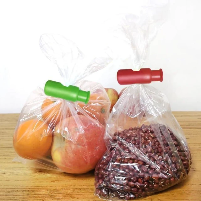 Alt view image 3 of 6 - Bag Clips, New Chip Bag Food, Reusable Grocery Bag Clips, Snack Bread Closure Clip, Food for Bags Plastic (3 Pcs)