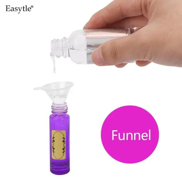 Alt view image 4 of 6 - Essential Oil Tools Essential Oil Opener Essential Oil Key Tool for Essential Oil Accessories Includes 2 Openers, 6 Droppers, 6 Funnels, 72 Labels And Brush Tools Set for Glass Roll On Bottles