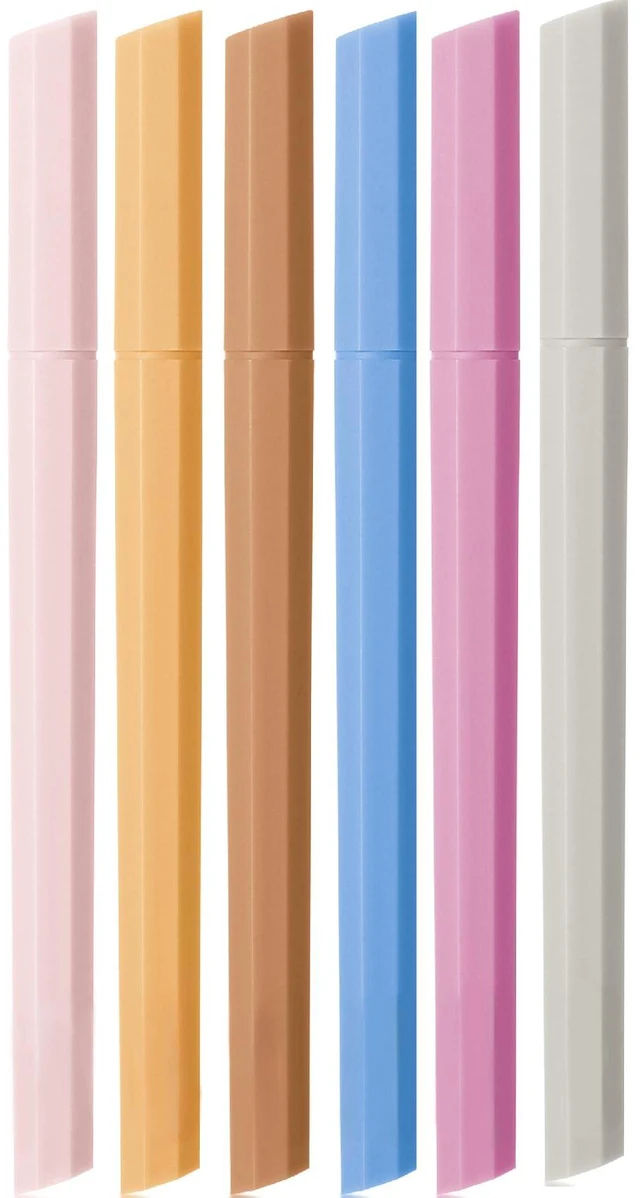 Main image of Aesthetic Highlighters No Bleed, 6 Pack, Chisel Tip | Cute Bible Highlighters Assorted Colors for Journaling, Highlighting, Underlining, Fast Dry, Back to School Supplies