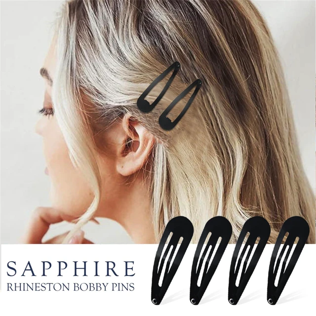 Alt view image 2 of 7 - Snap Hair Clips, 40 Pack 2 Inch Barrettes Metal Hair Clips Slides, Women And Girl Metal Bb Barrettes Accessories Styling